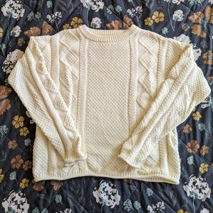 Tradlands modern Fisher sweater - cream xs